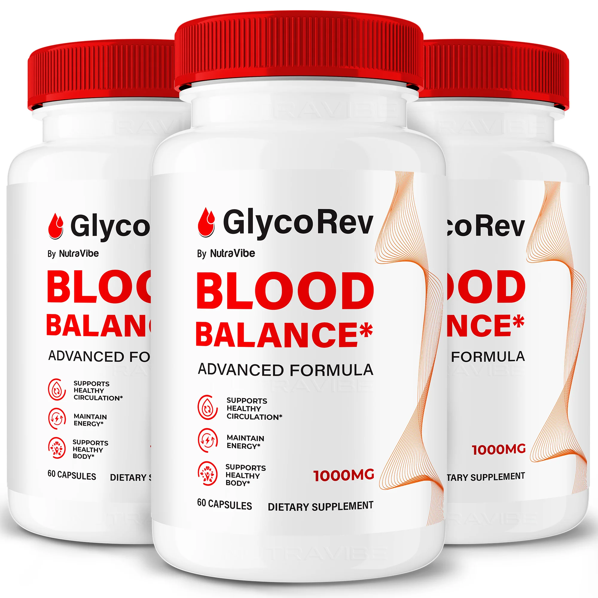 GlycoRev   3 bottles